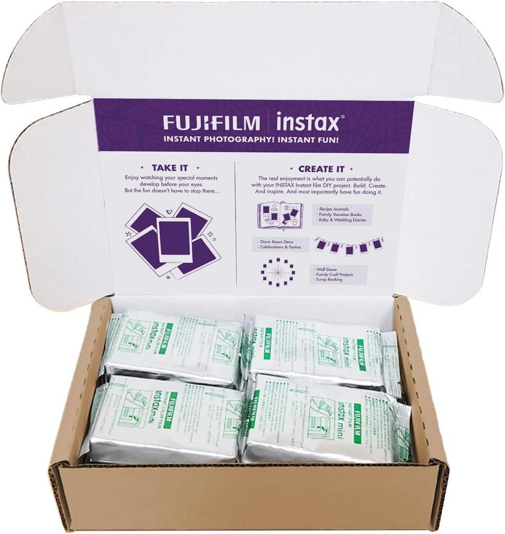 Fujifilm Instax Mini Instant Film Value Pack - 120 Photos