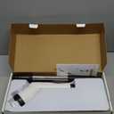 Electric Spin Scrubber, Dreazu IPX7 Shower Scrubber with 7 Replaceable Brush Heads & Retractable Handle, 2-Speed Adjustable Shower Cleaner for Bathroom, Bathtub, Kitchen, Tile Floors (White&black)