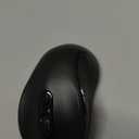 WisFox 2.4G Wireless Mouse for Laptop, Ergonomic Computer Mouse with USB Receiver and Type-C Adapter, 3 Adjustable Levels, 6 Button Cordless Wireless Mice for Windows Mac PC Notebook (Black)