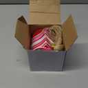 Jetec 32 Pcs 4 Inch Wooden Heart Cutouts Valentine Wooden Hearts for Crafts Heart Slices Ornaments with Holes and 3mm Ribbons for Valentine's Day Wedding Anniversary (Red,Pink,Rose Red,White)