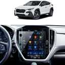 Car Screen Protector for 2024 2025 Subaru Crosstrek (Premium/Sport/Limited/Wilderness) STARLINK Accessories Navigation Touchscreen Protector Film Tempered Glass HD Clear Anti-Glare 11.6''