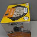 Crock-Pot 2-Quart Manual Slow Cooker, Feeds 2+ People, Great for Small Meals, Dips, & Sides; Removable Stoneware is Oven & Dishwasher Safe, Black