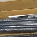MAYOLIAH 4 Panel Room Divider Screen 6Ft Tall Foldable Privacy Dividers Indoor Wall Partition Room Separator Black