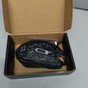 MELOGAGA Bluetooth Wireless Gaming Mouse, 2.4G Cordless RGB Rechargeable PC Game Mouse, Black