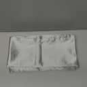 Bedsure Satin Pillowcase 2 Pack Similar to Silk Pillow Cases Standard Size, Pillow Case for Sleeping Women with Envelope Closure, Gifts for Women Men, Silver Grey, 20x26 Inches, 2pcs