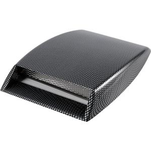 Air Flow Intake Scoop Hood, Air Flow Intake Scoop Bonnet Vent Cover Car Decorative Universal Bonnet Vent Cover Hood for Cars and Vehicles(Carbon Fiber)