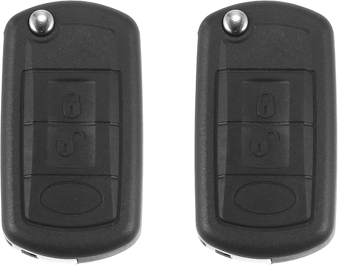X AUTOHAUX 2pcs 315MHz NT8-15K6014CFFTX4 Replacement Smart Proximity Flip Keyless Entry Remote Key Fob for Land Rover Range Rover 2006-2010 for LR3 2005-2009 3 Buttons