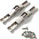 3 x 90 Degree Folding Hinges | Hard Closing, Concealed Cabinet Hinges, Easy to Install, 2pc