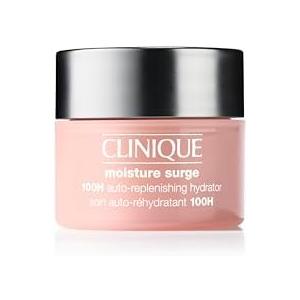 Clinique Moisture Surge 100H Auto-Replenishing Hydrator Oil Free Face Moisturizer | With Hyaluronic Acid, Aloe Bioferment and Vitamins C + E | For All Skin Types | Hydrating + Moisturizing .5 H