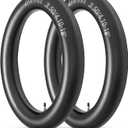 AR-PRO 3.50/4.10-18 Dirt Bike Inner Tubes with TR4 Straight Valve, Universal Heavy Duty 100/90-18" 100/100-18" 110/80-18" 110/90-18" Off-Road Motorcycle Tube and More (2-Pack)