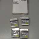 400pcs CGR Organic cotton Swabs, 100% Cotton Double-Tipped, White Paper Sticks(compostable), Travel Pack(8 Pack of 50 Swabs Total) (400)