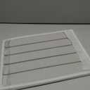 Large Stone Dish Drying Mat for Kitchen Counter, 24"×16", Collapsible Quick Dry Dish Drying Mat, Ultra Absorbent Diatomaceous Earth Mats for Dishes Bottles Cups, Match Any Countertop - Grey