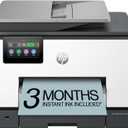 HP OfficeJet Pro 9135e Wireless All-in-One Color Inkjet Printer, Print, Scan, Copy, fax, ADF, Duplex Printing Best-for-Office, AI-Enabled (404M0A)