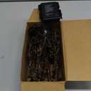 Hiboom Halloween Skeleton Skull Lighted Holiday Displays, 20 LEDs 8 Modes Waterproof Battery Operated Lighted Holiday Displays Spooky Decorations for Indoor Outdoor(Purple)