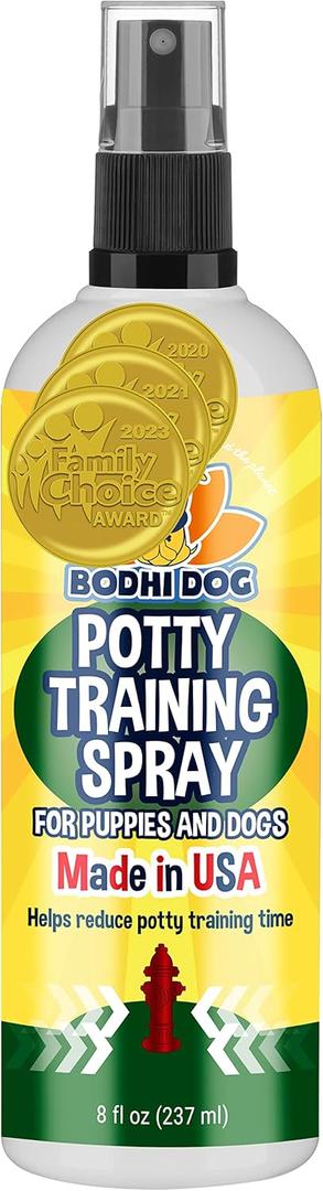 Bodhi Dog Potty Training Spray for Dogs - Pee Here Spray for Dogs & Puppies - Teaches The Right Spot Indoors or Outdoors - Works Great with Pee Pads - Made in USA (8oz)