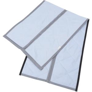 DOITOOL Magnetic Insulated Thermal Door Curtain for Cold Weather Windproof Winter Door Cover Oxford Easy Installation Secure Fit for Bedrooms and Living Rooms