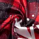 MNLYBABY Christmas Pajamas Set Women Set Long Sleeve Sleepwear Button Down 2 Piece Pjs Christmas Party Loungewear Nightwear (XL)