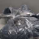 Small Calming Dogs Bed for Small Dogs Anti-Anxiety Machine Washable Fluffy Luxury Anti-Slip Waterproof Mute Base Warming Cozy Soft Pet Puppy Round Bed (19 inches, Dark grey)