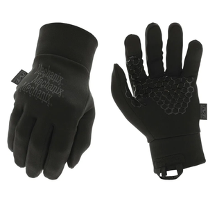 Mechanix Wear ColdWork Base Layer Winter Work Gloves - SoftShell Micro-Fleece Glove Liner - Secure Grip - Touchscreen Compatible - Machine Washable - Large - Covert Black