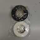 140 Yards 1 inch Iron On Hemming Tape No Sewing Fusing Hem Tape 2 Rolls Iron Hemming Tapes Adhesive Fusible Tapes for Pants Clothes Curtains (White, Black)