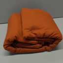 Bedsure Terracotta Duvet Cover King Size - 3 Pieces Prewashed Cotton-Like Extra Soft Bedding Set, Includes 1 Duvet Cover 104x90 Inches with Zipper Closure & 2 Pillow Shams, Comforter Not Included