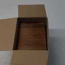 Vesici Wooden Tips Jar Tip Collection Box 6 x 4 x 5 Inch Donation Bucket Money Coin Storage Container Suggestion Box Raffle Cash Box for Bartender Restaurants Bars Musicians Driver(Burnt Wood)