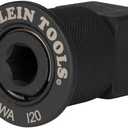 Klein Tools BAT20LWA Adapter for 90-Degree Impact Wrench (Cat. Nos. BAT20LW and BAT20LW1), 7/16-Inch Quick-Change Adapter, 1/2-Inch Drive