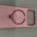 TORRAS Q3 Wind for iPhone 17 Pro Case Silicone, 360 Magnetic Stand, Fit for MagSafe, Camera Control, Safe Soft Elegant Phone Case for iPhone 17 Pro 6.3'', Powder Pink