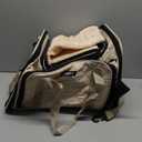 MIDOG Cat Carrier Soft for Small to Medium-Sized Cats,Up to 15 Lbs, TSA Airline Approved Soft Sided Pet Carrier,Collapsible Travel Cat Bag(Beige)