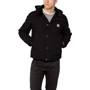 Carhartt Men's Full Swing Relaxed Fit Ripstop Insulated Jacket (X-Large Tall, Black)