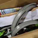 Hot Wheels Mario Kart Circuit Track Set & 2 Toy Vehicles, Racing Playset Includes Booster, Plus Mario & Yoshi Karts, Large