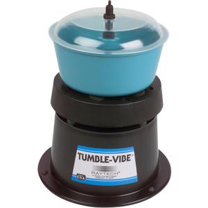 Raytech 23-001 TV-5 Standard Vibratory Plastic Tumbler, 0.05 Cubic feet Bowl Capacity, 115V, 60 Hz