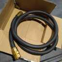 Giraffe Tools Garden Hose 6ft x 5/ 8'', Short Water Hose Heavy Duty, Lightweight, Flexible Hybrid Hose, Male to Female Fittings