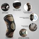 NEENCA Professional Knee Brace for Pain Relief, Medical Knee Support with Patella Pad & Side Stabilizers, Compression Knee Sleeve for Meniscus Tear, ACL, Joint Pain, Runner, Workout - FSA/HSA APPROVED (Large)