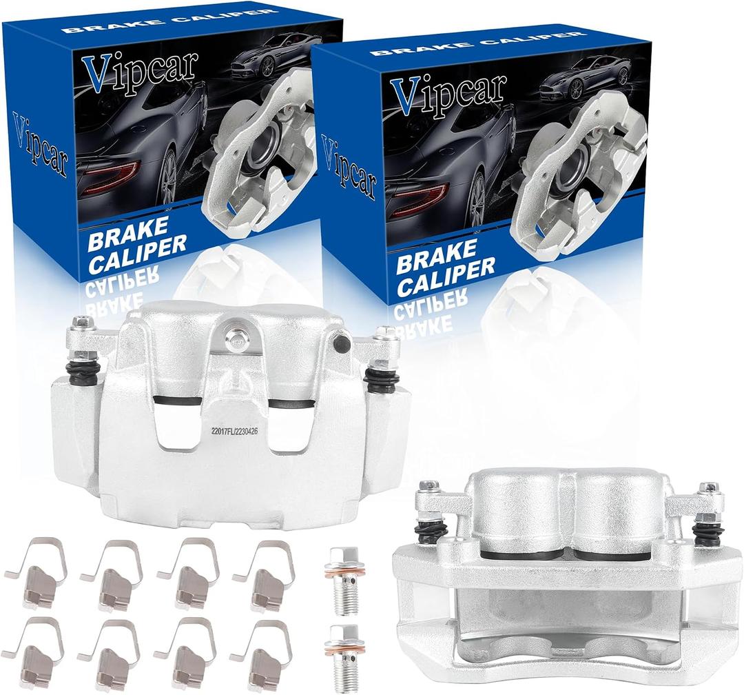 Front Brake Caliper Set with Bracket Compatible with 20072009 Chrysler Aspen, 20072009 Dodge Durango, 20112018 Ram 1500 Left & Right Replaces 18B5055, 18B5054