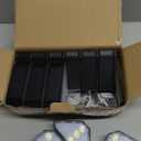 JSOT Solar Step Stair Lights Outdoor Yard Decor 8 Pack, IP65 Waterproof Deck Lighting for Outside Solar Powered, Solar Garden Light Decor for Fence