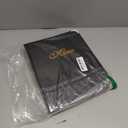 Menu Covers Premium Faux Leather - Menu Holder 8.5" x 11" with Transparent Sleeve - 7 Page 14 View for Restaurants, Bars, and Cafes (2-Pack) (Black)