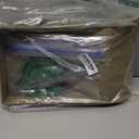 NGORAY Tortoise Feeding Dish with Ramp and Basking-Platform - Leaf Tortoise Water Food Bowls, Reptile Water Dish Amphibians Habitat, Reptile Water Bowl Fit for Amphibians with Forcep Cleaning Clip (Brown)