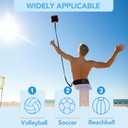 Volleyball Training Equipment Aid - Level Up Your Skills with Solo Practice, Realistic Repetitions & Adjustable Design - Perfect for Volleyball Players of All Levels & Genders