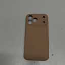 for iPhone 17 Pro Max Case, Liquid Silicone Cover with Camera Protection Anti-Scratch Soft Microfiber Lining Shockproof Protective Phone Case for iPhone 17 Pro Max 6.9", Light Brown