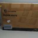 YHTAUTO Automotive Floor Mats Compatible with Honda CRV 2023 2024 2025 2026, TPE Floor Liners All-Weather Protection Custom Fit, 1st & 2nd Row, Set of 3