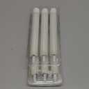 7 Inches Flameless Taper Candles with Remote Timer, Real Wax Ivory Short Led Candlesticks, 3D Wick Light Battery Operated Candlesticks for Christmas Home Wedding Table Decor, 6 Pcs