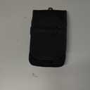 Dual Phone Holster, Large Smartphone Pouch, Belt Clip Tool Pouch, Multi-Purpose Tactical Cellphone Holder for Working, Hiking, Camping, Barbecue, Rescue (XL) (Black)