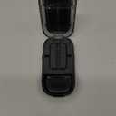 Precision Pill Cutter for Small and Tiny Pills, Sharp Blade with Storage Compartment, Travel-Friendly 1/2 Pill Splitter for Home/On-The-Go, Black