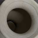 LUKA Ceramic Rustic Farmhouse Vase, 9.2 inch Whitewashed Terracotta Vase, Pottery Decorative Vases,Clay Decorative Vases for Home Decor, Table, Living Room, Shelf, Mantel Decoration(Off-White)