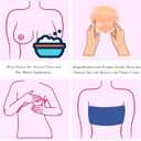 Silicone Nipple Covers - Reusable Adhesive Pasties for Women (Light Colour Nippiesskin)