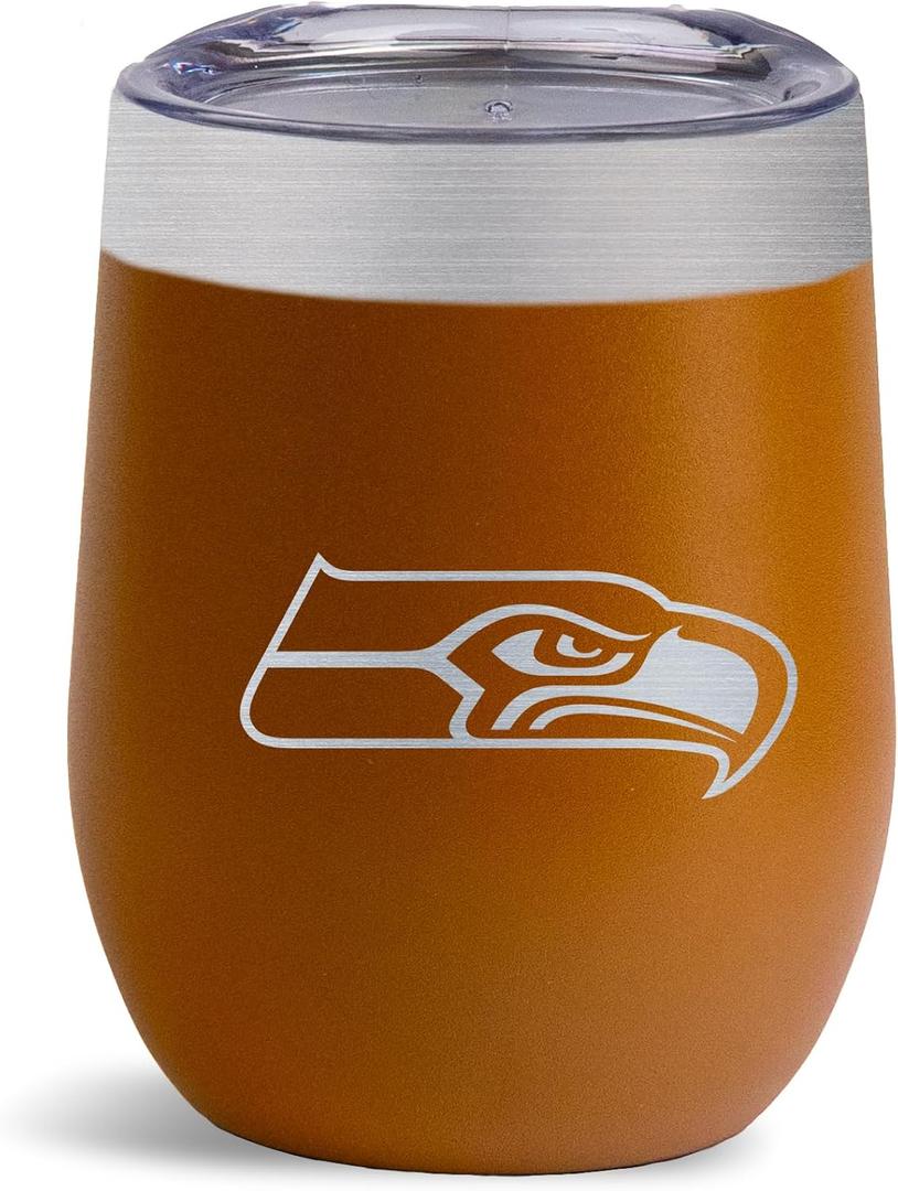 2 x The Memory Company Officially Licensed NFL Game Day Tumbler 40oz Rhinestone-Embellished Game Day Tumbler - Stainless Steel Sports Water Bottle with Lid & Straw, Vacuum Insulated, Hot & Cold Drinks