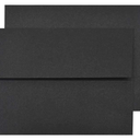 A7 Black Invitation 5x7 Envelopes - Self Seal, Square Flap