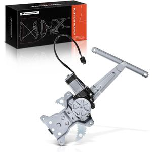 A-Premium Rear Passenger Side Power Window Regulator with Motor (2-Pin)