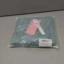 Women's Oversize Workout Crop Tops Short Sleeve Crewneck Drop Shoulder Boxy T Shirts Summer Casual Solid Basic Tees (L)